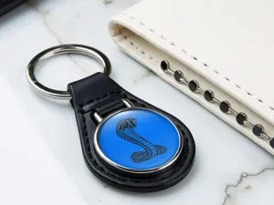 Shelby Porte-clés Frais Cuir Robuste Toucher Prime